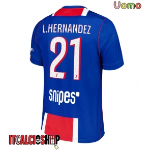 Paris Saint-Germain Lucas Hernandez #21 Prima Maglia 2026-27 Manica Corta